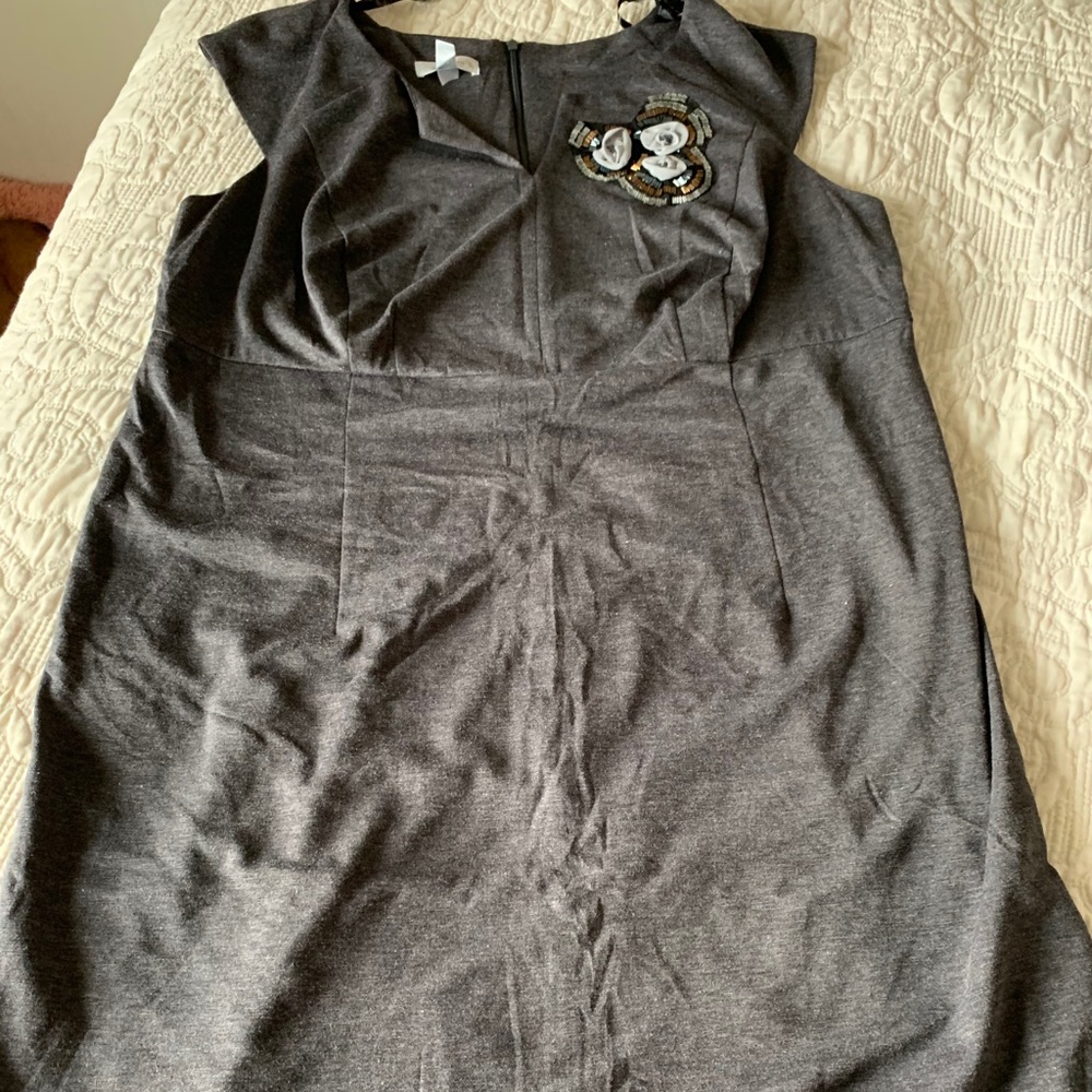 Dressbarn dress gray